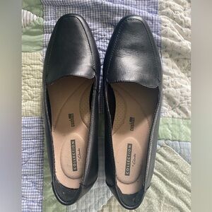 NEW Clarks Size 7 Black Leather woman’s Shoes